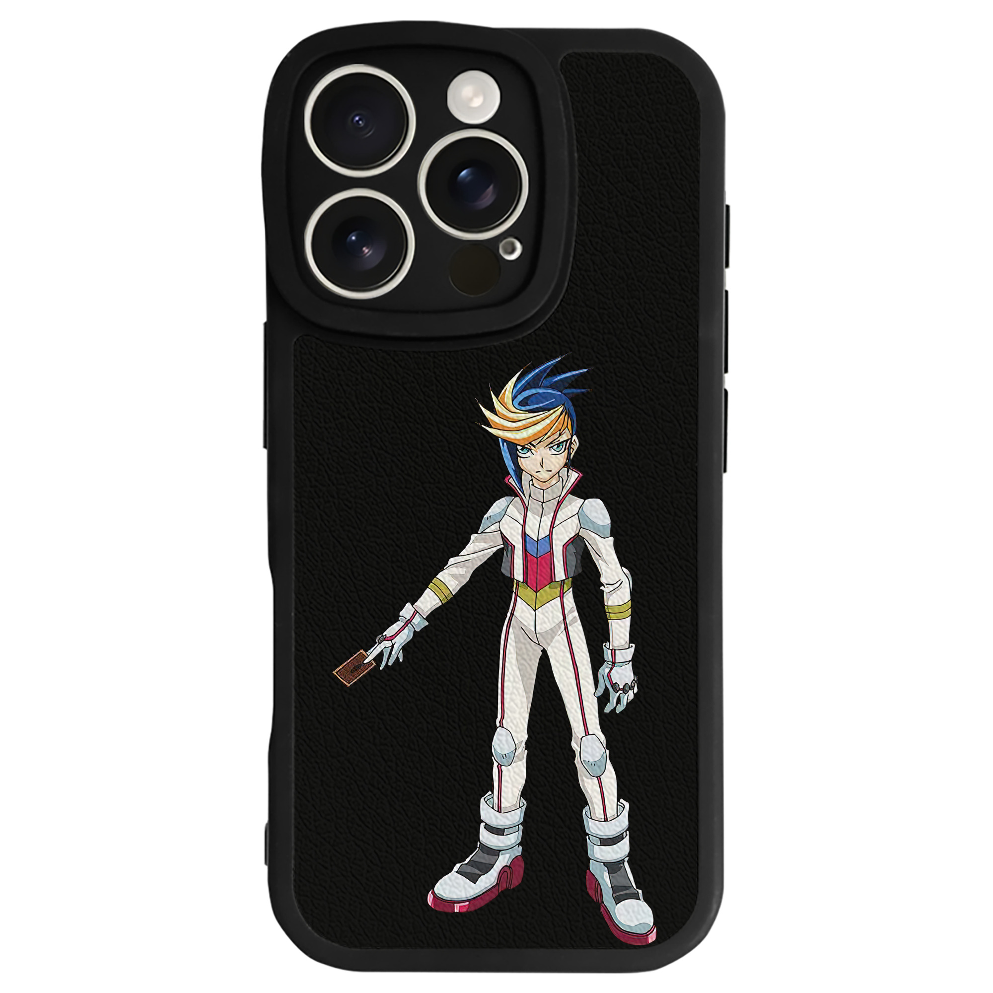 遊☆戯☆王 Yu-Gi-Oh! 【iPhone 16シリーズ対応】シリコンスマホケース（レザー調） 材質：シリコン